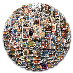 10/30/55/110PCS Delicious In Dungeon Cartoon Stickers Anime Graffiti Sticker DIY Luggage Laptop Phone Guitar Bike Decal Kids Toy (Online Order Only)