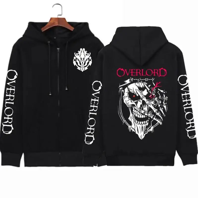 Overlord Cosplay Horror Skull Hoodie Ainz Zip Up (ONLINE ORDER ONLY)