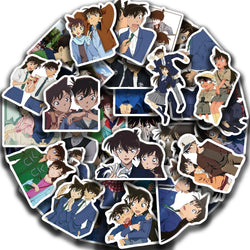 50pcs Cartoon Animation Stickers Waterproof DIY Car Decals Kids Toys Decorative Desk Laptop Water Cup Stationery Box Sticker (Online Order Only)