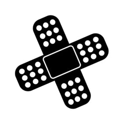 Fun BAND AID Covering Scratch Decals JDM Vinyl Car Sticker (ONLINE ORDER ONLY)