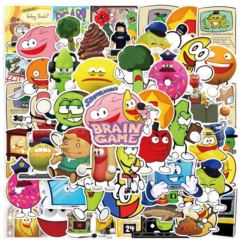 50pcs Roblox Game Sticker Pack for Luggage, Water Bottles, Laptops, Scooters, and More (Online Order Only)