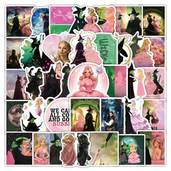 10/30/50PCS Wicked Cartoon Stickers Magic Graffiti Sticker Movie Decals Fridge Luggage Laptop Phone Guitar Skateboard Decoration (ONLINE ORDER ONLY)