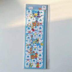 Ins Cute Bear Animals Stickers for Scrapbooking Journal Diary Album Making DIY Arts Crafts Korean Stationery Sticker (ONLINE ORDER ONLY)