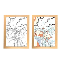 One Piece Photo Frame Night Light Luffy Zoro Christmas Gift (ONLINE ORDER ONLY)