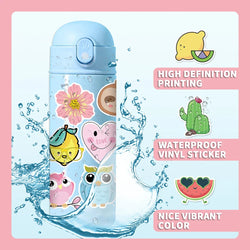 10/30/50/100PCS VSCO Cartoon Stickers For Girls Cute Decals DIY Notebook Phone Motorcycle Bicycle Laptop Suitable Trendy Sticker (Online Order Only)