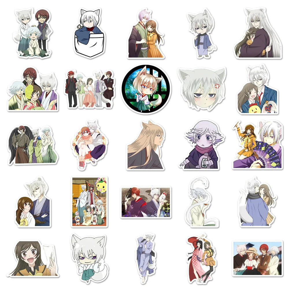 10/30/50PCS Kamisama Love Stickers Japan Anime Decals DIY Scrapbook Luggage Laptop Phone Guitar Car Bike Waterproof Cartoon Toy (ONLINE ORDER ONLY)