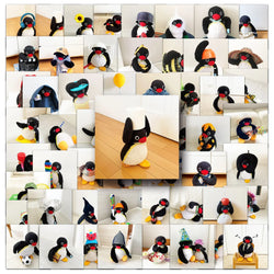 10/30/54PCS Cute Pingu Stickers Kawaii Penguin Cartoon Sticker Animal Meme Decals Luggage Laptop Guitar Bike Skateboard Kids Toy (ONLINE ORDER ONLY)