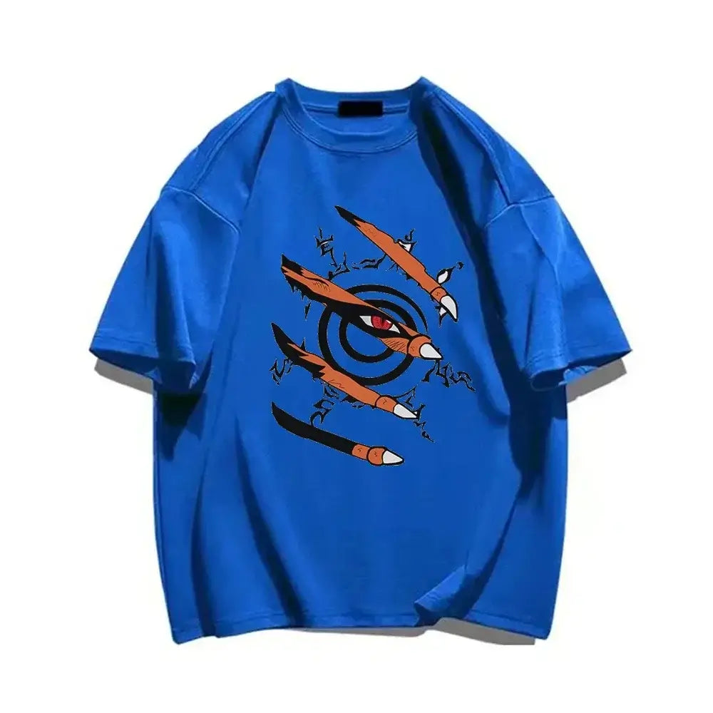 Naruto Graphic T-Shirt: Nine-Tails Seal Anime Top (ONLINE ORDER ONLY)