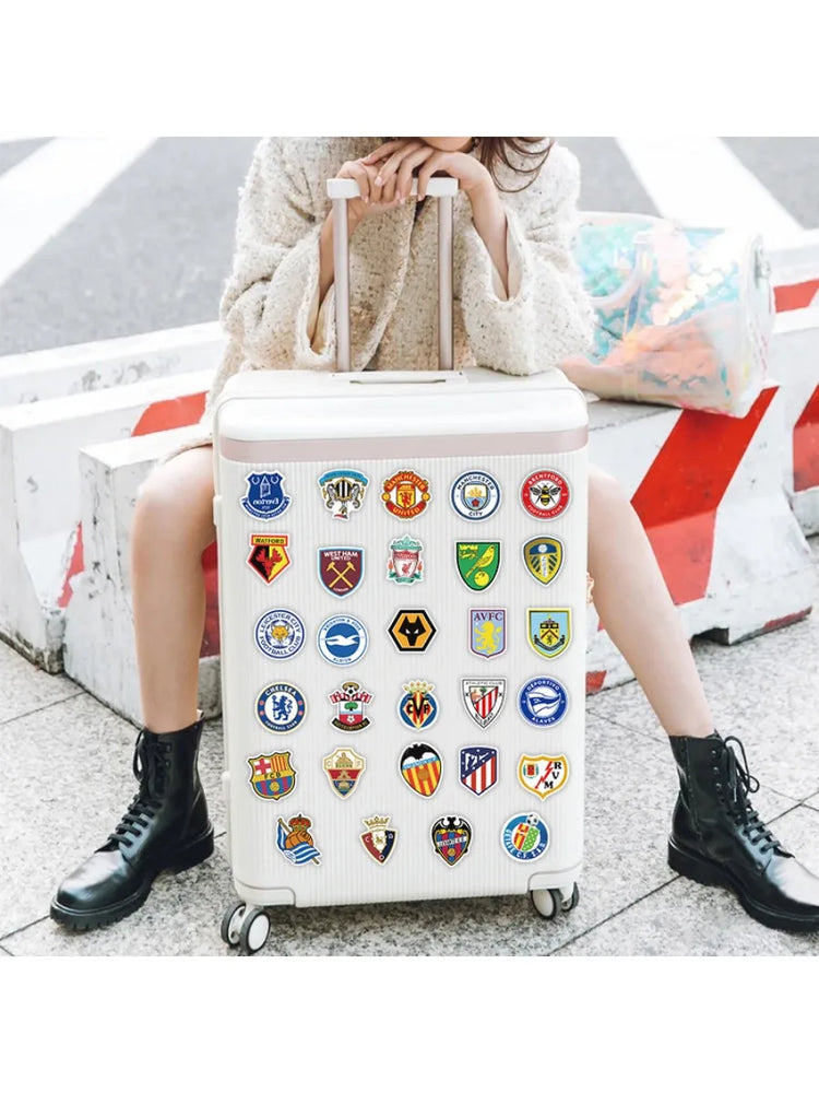 50 football club benchmarking stickers, personalized and creative handbill stickers, mobile phone and skateboard decorations (Online Order Only)