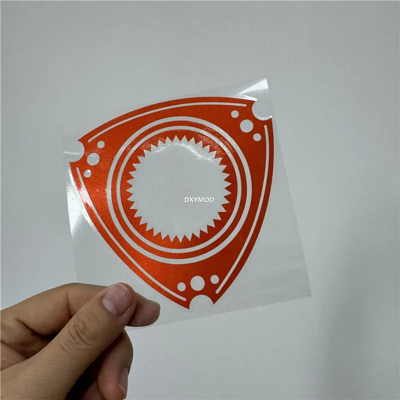 Car Stickers for Rotary Wankel Engine Mazda 3 6 RX7 CX-5 RX8 Style Decal Auto Body Window Vinyl Text Decoration Applique (Online Order Only)
