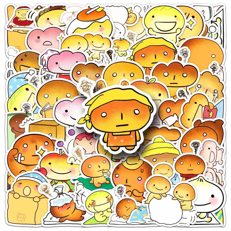 50pcs Kogepan Anime Sticker Pack for Laptop, Phone, Scooter, Water Bottle, Suitcase, Stationery, Refrigerator Decoration (ONLINE ORDER ONLY)