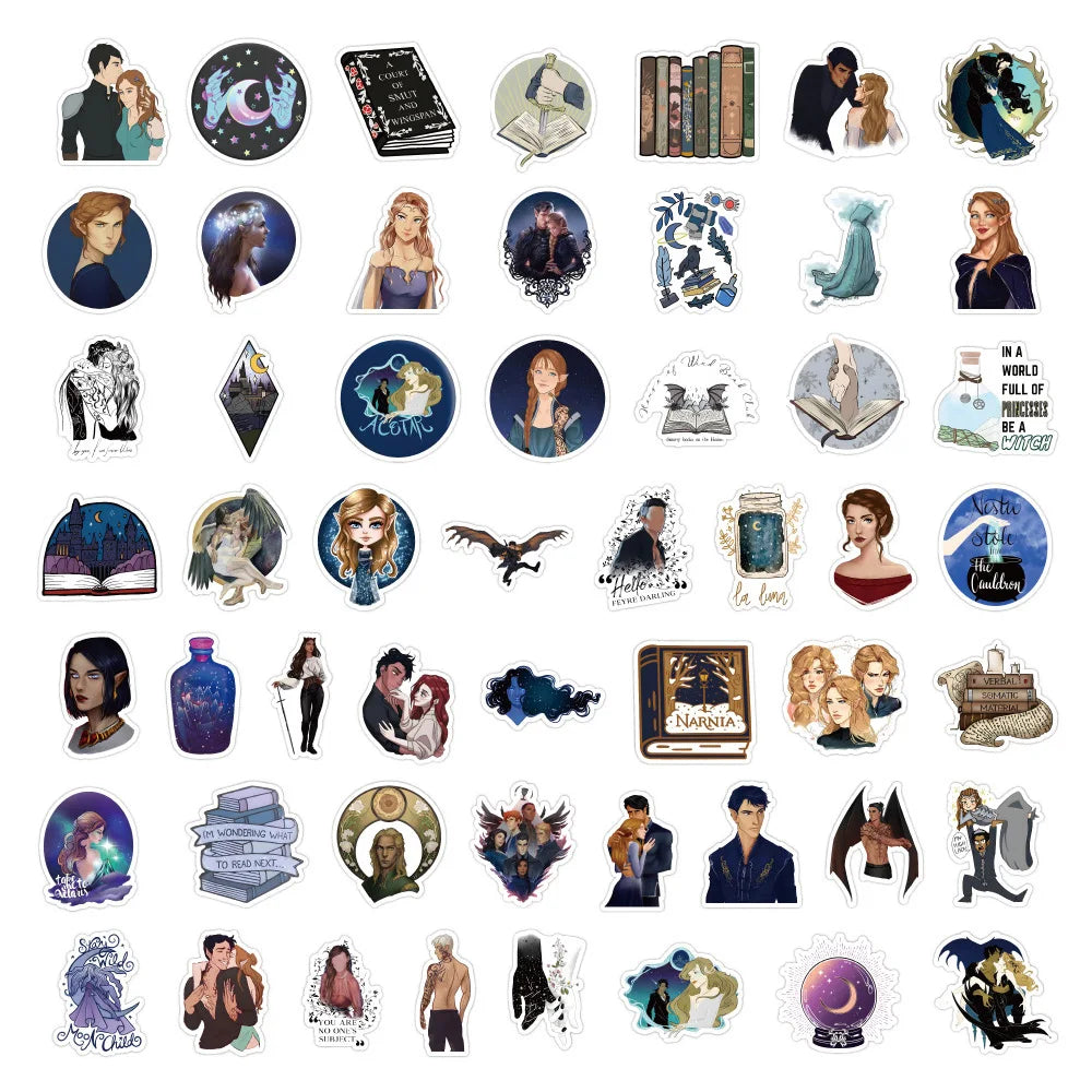 10/30/50/100pcs Acotar Merchandise Graffiti Sticker Pacs (Online Order Only)