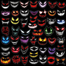 10/30/50PCS Make a Face Stickers Cool Graffiti Meme Sticker DIY Scrapbook Luggage Laptop Guitar Car Bike Skateboard Decals Toy (ONLINE ORDER ONLY)