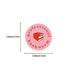 10/30/50PCS Cartoon Reading PVC Sticker Aesthetic Decoration Scrapbooking Sketchbook Korean Stationery School Supplies for Kids (ONLINE ORDER ONLY)