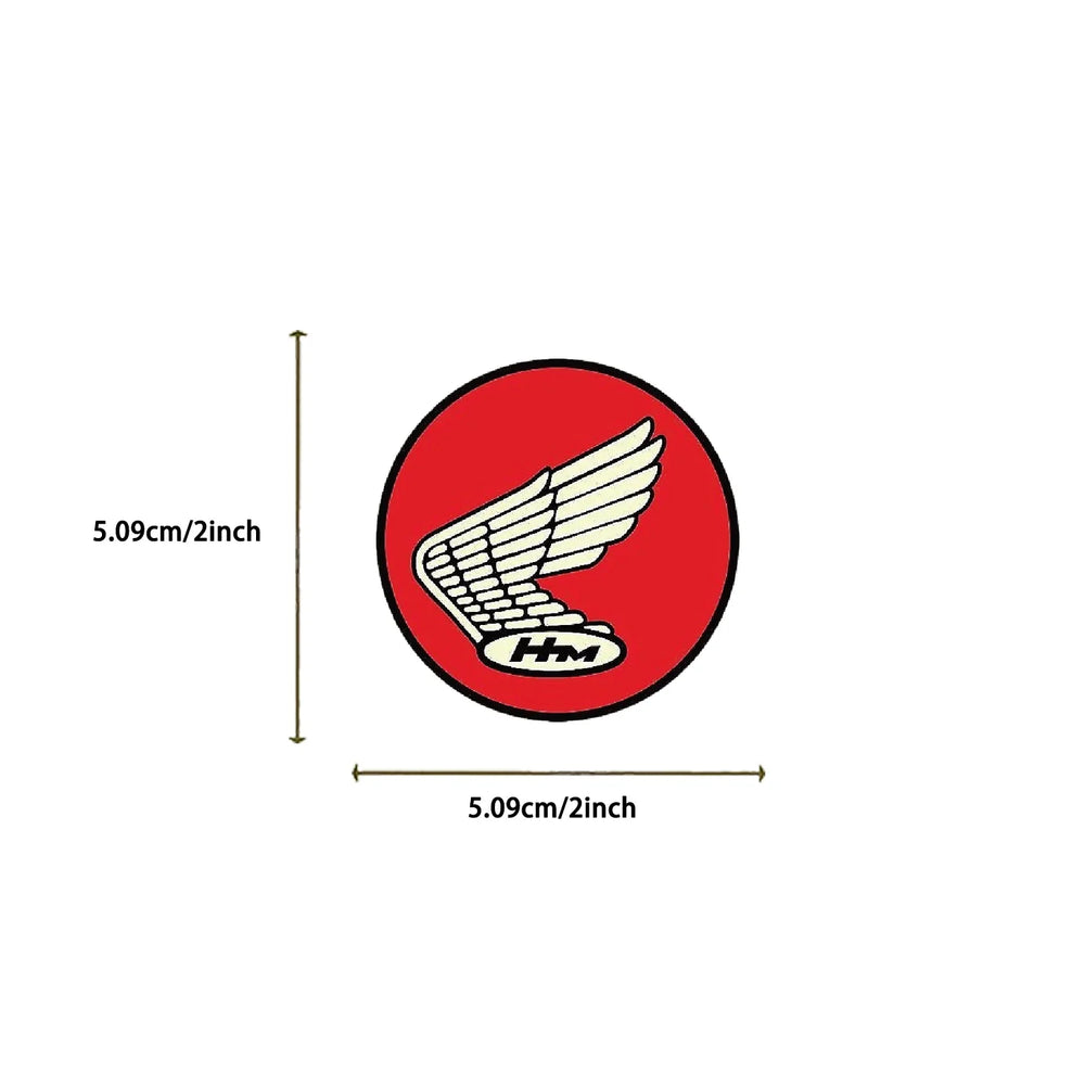 50PCS Motorcycle Sticker Retro Decorative For Guitar Skateboard Computer Harley Motorbike Personalized Graffiti Stickers Pack (ONLINE ORDER ONLY)