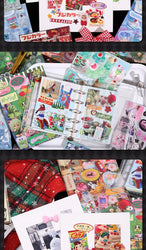 50 Pages Cute Fragments Series Cut Film Sticker Book Y2K Sticker Journal Handbook Scrapbooking Kawaii Decoration Sticker Gift (ONLINE ORDER ONLY)