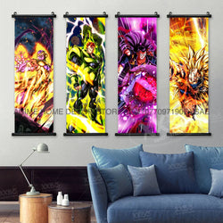 Dragon Ball Posters: Goku & Vegeta Anime Wall Scrolls (ONLINE ORDER ONLY)