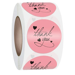 500Pcs Round Dog Paw Print Thank You Label Stickers Used for Shipping and Mailing Box Seal Labels Decorative Gifts Stickers (ONLINE ORDER ONLY)