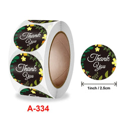 50-500pcs Cute Cartoon Cat Paw Thank You Stickers For Party Gift Decoration Packaging Label Reward Children Stationery Sticker (ONLINE ORDER ONLY)