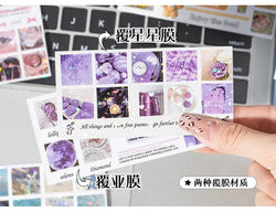30piece/book Korean Ins Daydream Valley Series Cut Film Sticker Journal Phone Case DIY Scrapbooking Kawaii Decoration Stickers (ONLINE ORDER ONLY)