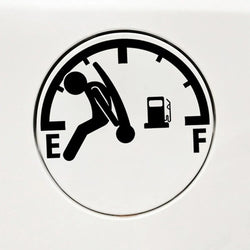 Funny Full Gas Gauge Sticker for Car Fuel Tank Cap Door Decoration Automotive Supplies Fashion Sticker Waterproof Vinyl Decals (ONLINE ORDER ONLY)