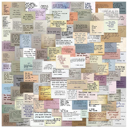 Vintage Motivational Quote Stickers Waterproof Decals for Laptop Phone (10/30/50/100pcs) (Online Order Only)