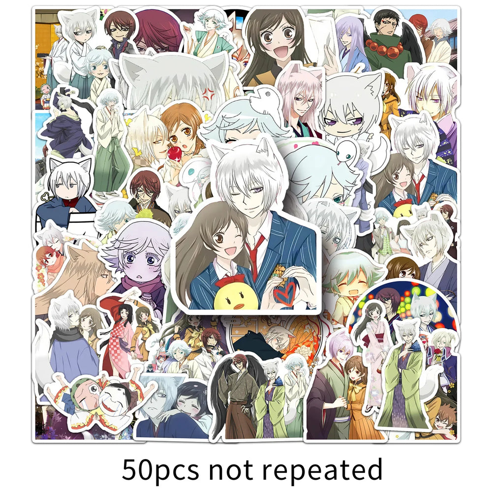 10/30/50PCS Kamisama Love Stickers Japan Anime Decals DIY Scrapbook Luggage Laptop Phone Guitar Car Bike Waterproof Cartoon Toy (ONLINE ORDER ONLY)
