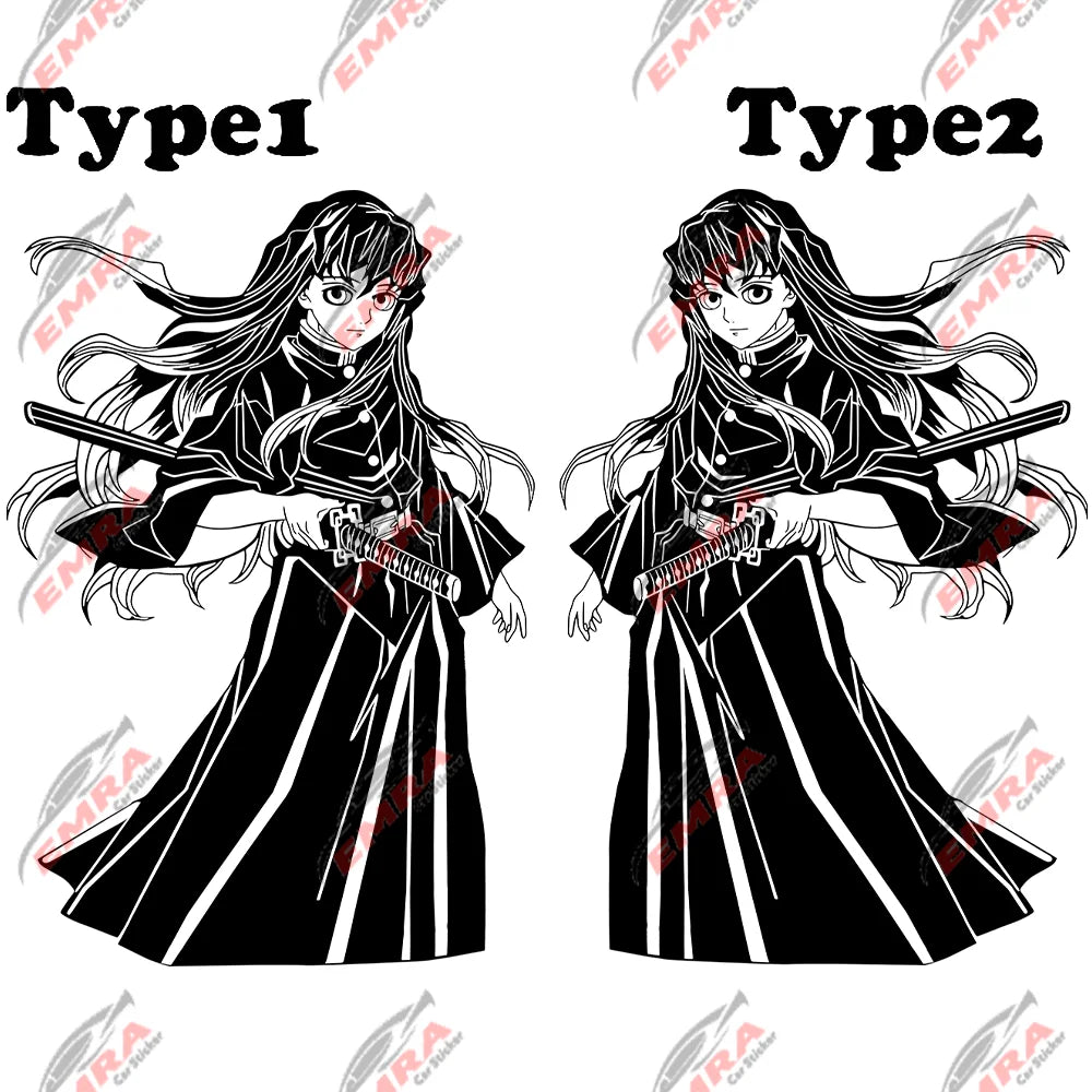 Anime For The Samurai Car Sticker Whole Body Auto Parts Personalized Decoration Sticker Prevent Bask In Waterproof Vinyl Decals (ONLINE ORDER ONLY)