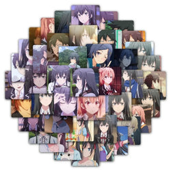 58pcs My Youth Romantic Comedy Cartoon Stickers for Suitcase, Water Cup, Stationery, Notebook Decoration (ONLINE ORDER ONLY)