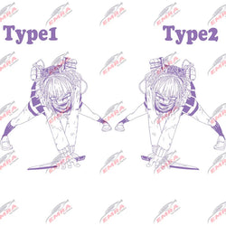 Anime Car Sticker Large Stickers External Accessories Assassin For Door Hood Decoration Style Spirit Styling PVC Vinyl Decal (ONLINE ORDER ONLY)
