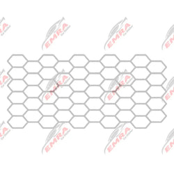 Honeycomb JDM Car Sticker External Accessories Sports Competition Style Decorative Die Cutting PVC Vinyl Decals Fits For Any Car (ONLINE ORDER ONLY)