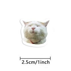 100-500pcs Funny Cats Cartoon Animals Stickers DIY Phone Guitar Laptop Notebook Suitcase Waterproof Sticker Kids Toy (ONLINE ORDER ONLY)
