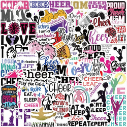 50pcs Cheerleading Cartoon Stickers for Laptop, Phone, Water Bottle, Scooter, Suitcase, Stationery, Refrigerator Decoration (ONLINE ORDER ONLY)