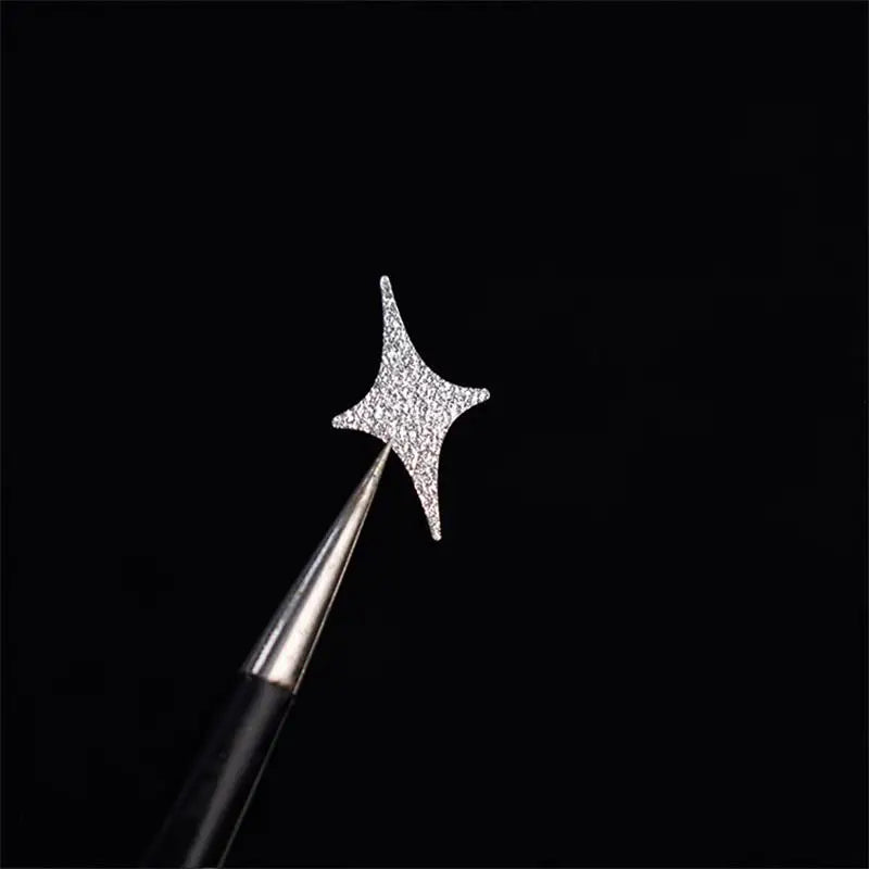 Reflective Glitter 3D Nail Stickers Love/Bear/Butterfly/Flame/Star Design Foils Sliders Manicure Decals Wraps Press on Nail Tool (ONLINE ORDER ONLY)