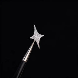 Reflective Glitter 3D Nail Stickers Love/Bear/Butterfly/Flame/Star Design Foils Sliders Manicure Decals Wraps Press on Nail Tool (ONLINE ORDER ONLY)
