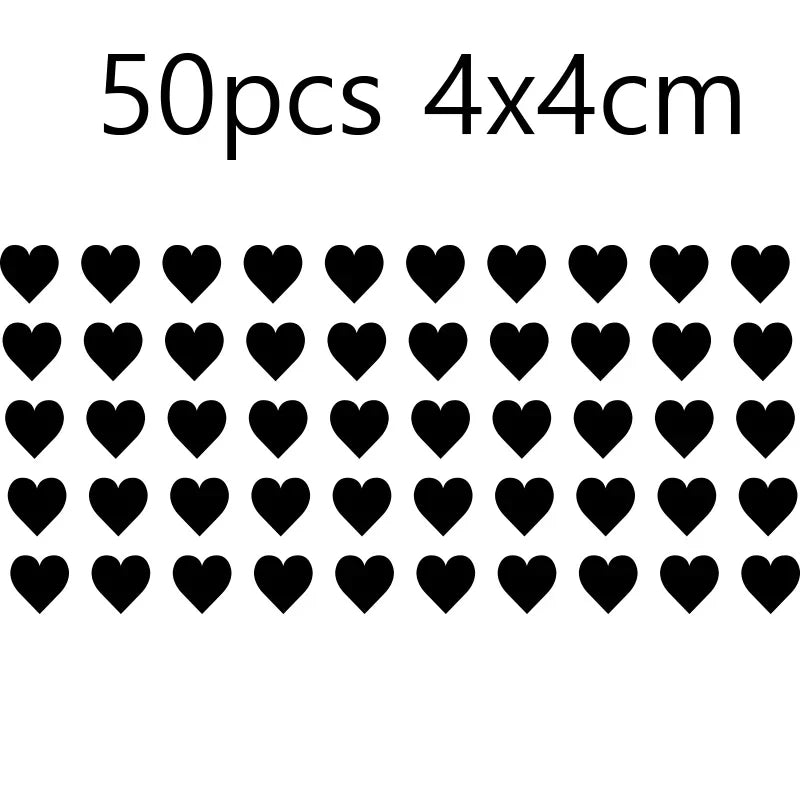 JDM Heart Car Stickers Window Bumper Exterior Accessories Car Modification Bodywork Styling Competition PVC Vinyl Decals (ONLINE ORDER ONLY)