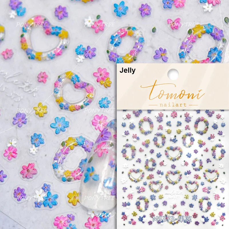 French Lines Gemstone Necklace Gilding Light Luxury Pearl Self Adhesive Nail Art Decorations Stickers Manicure Decals Wholesale (ONLINE ORDER ONLY)