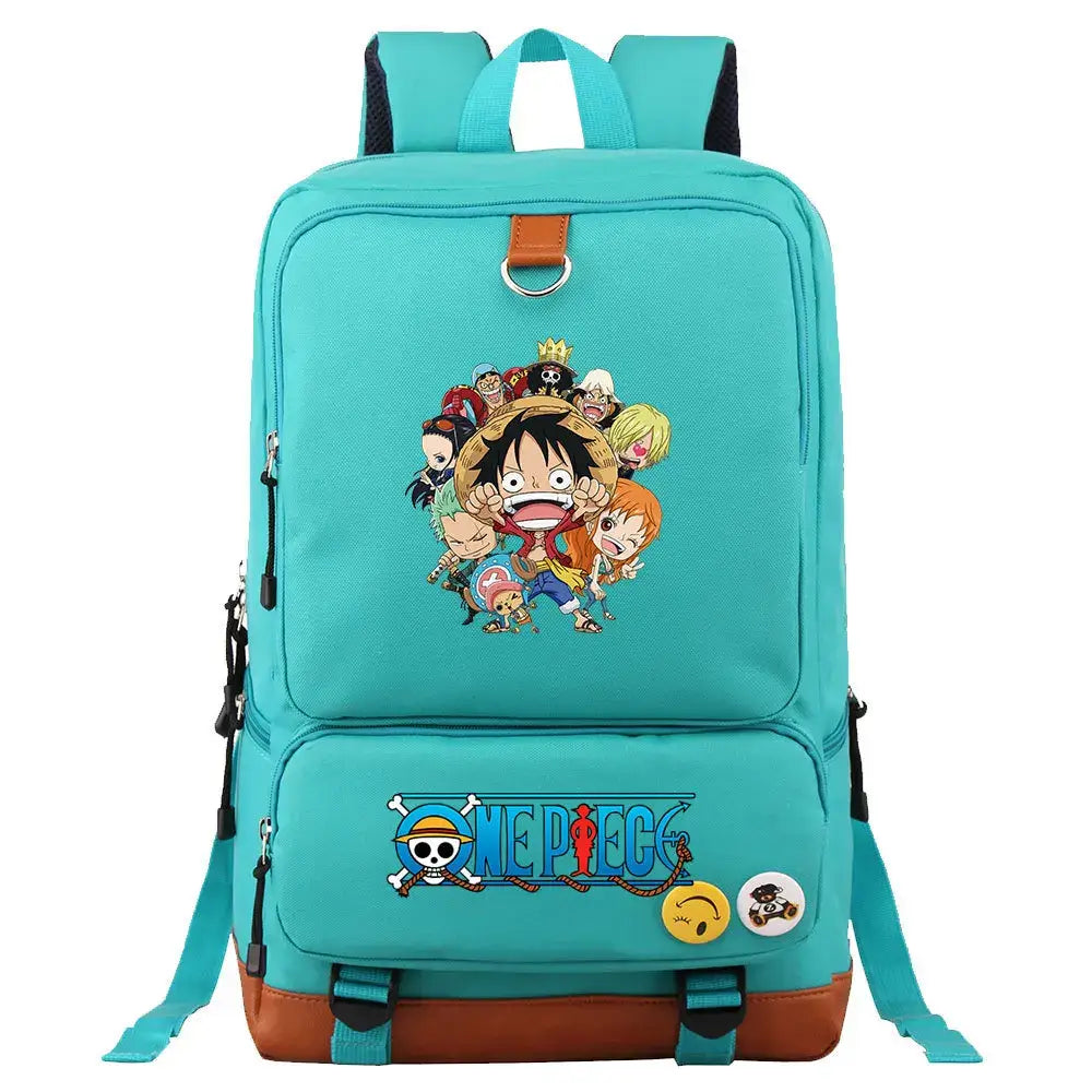 One Piece Luffy Printed Unisex Backpack School Travel Bag (ONLINE ORDER ONLY)
