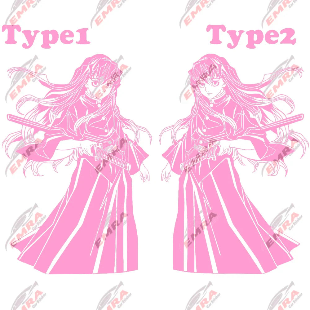 Anime For The Samurai Car Sticker Whole Body Auto Parts Personalized Decoration Sticker Prevent Bask In Waterproof Vinyl Decals (ONLINE ORDER ONLY)
