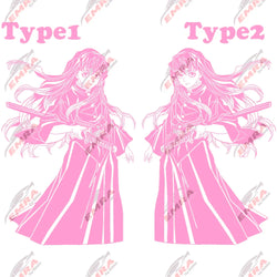 Anime For The Samurai Car Sticker Whole Body Auto Parts Personalized Decoration Sticker Prevent Bask In Waterproof Vinyl Decals (ONLINE ORDER ONLY)
