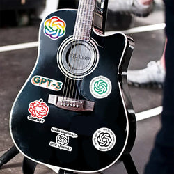 10/30/60PCS Chat Gpt Stickers Program Cartoon Decals Decoration DIY Laptop Scrapbook Phone Fridge Bike PVC Waterproof Graffiti (ONLINE ORDER ONLY)
