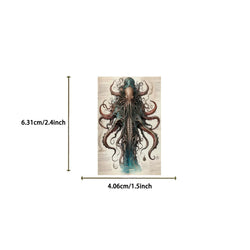 50pcs Cthulhu Mythos Monsters Funny Graffiti Stickers Vinyl Waterproof Stickers Pack For Water Bottle Laptop Scrapbook Stickers (Online Order Only)