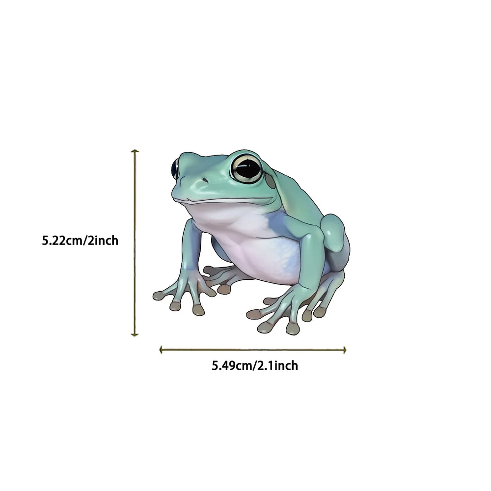 50PCS Cute Silly Frog Stickers Skateboard Waterproof Scrapbook Decal Cartoon Laptop Cartoon Notebook Luggage Graffiti Sticker ﻿ (ONLINE ORDER ONLY)
