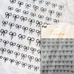 White Black Pink Bowknot Lace Star Pearl Tassel Pendant Shiny 5D Embossed Relief Self Adhesive Nail Art Stickers Manicure Decals (ONLINE ORDER ONLY)
