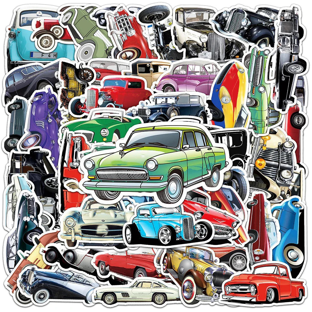 Retro JDM Racing Car Stickers Vinyl Decals for Laptop Motorcycle Luggage Bike Toy (Online Order Only)
