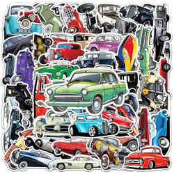 Retro JDM Racing Car Stickers Vinyl Decals for Laptop Motorcycle Luggage Bike Toy (Online Order Only)