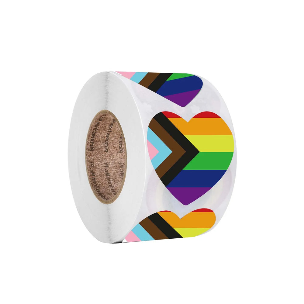 100-500Pcs Heart Shaped Stickers Scrapbooking Gift Seal Labels for Package and Wedding Decoration Stationery Sticker (ONLINE ORDER ONLY)