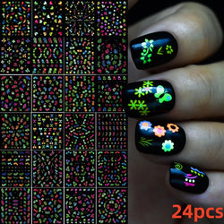 30pcs 3D Daisy Design Nail Art Sticker Set Acrylic Sanding Colorful Floral Decals Self-Adhesive Nail Art Supplies DIY Manicure * (ONLINE ORDER ONLY)