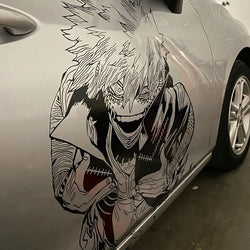 1PCS Large Anime Sticker For Car Hoor Hood External Accessories Die Cutting Waterproof Suntan Prevention Vinyl Decals (ONLINE ORDER ONLY)