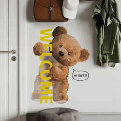 Cartoon Teddy Bear Wall Stickers Kids Room Decor Decals (ONLINE ORDER ONLY)